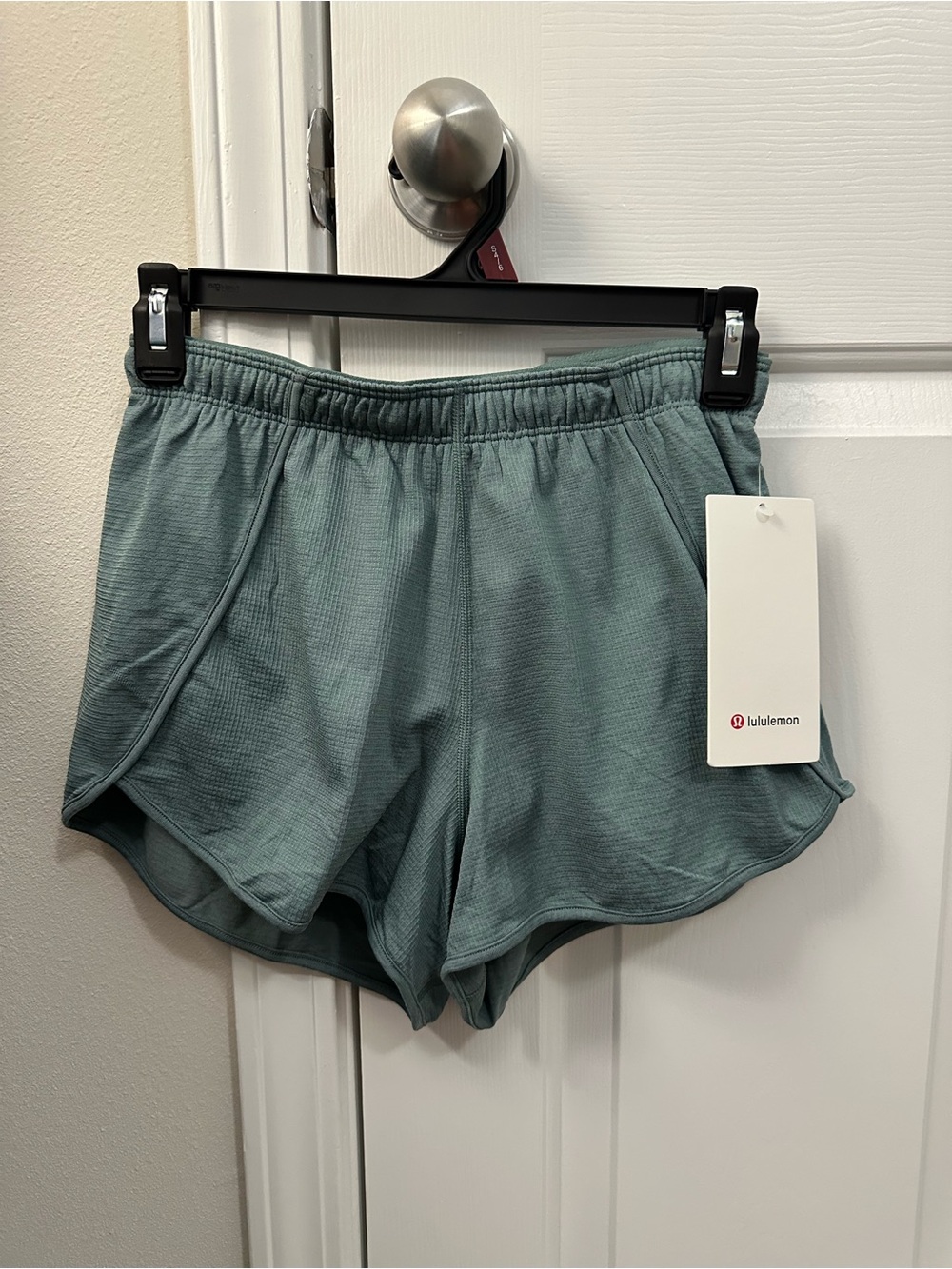 lululemon athletica Seafoam Green Running Shorts